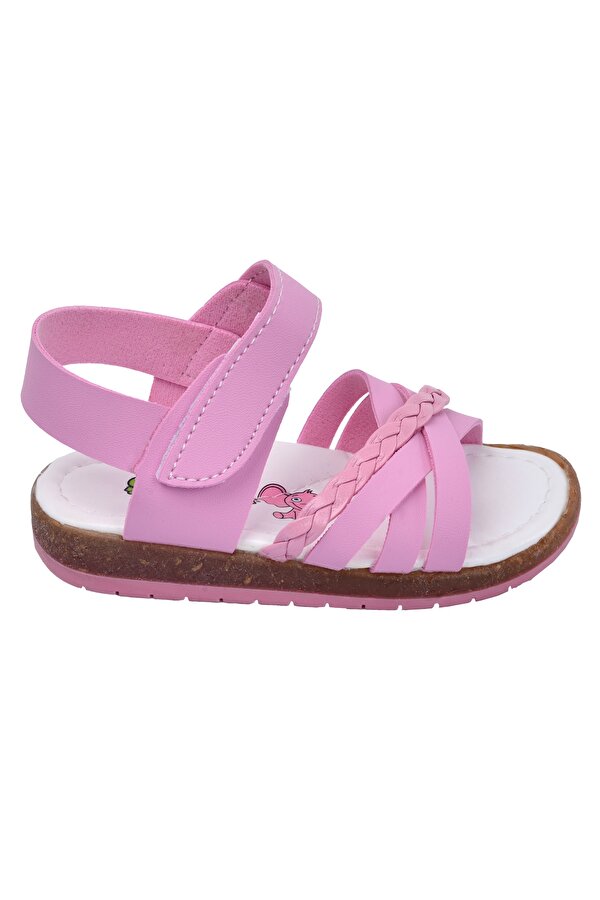 Şirin Bebe Kiko Şb 2311-20 Kız Çocuk Bebe Sandalet Terlik Pembe Şirin Bebe Kiko Şb 2311-20 Kız Çocuk Bebe Sandalet Terlik Pembe
