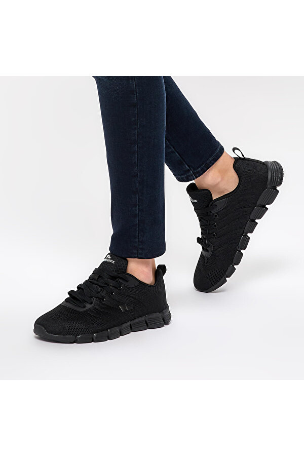 STEPS Siyah Kadın Comfort Ayakkabı