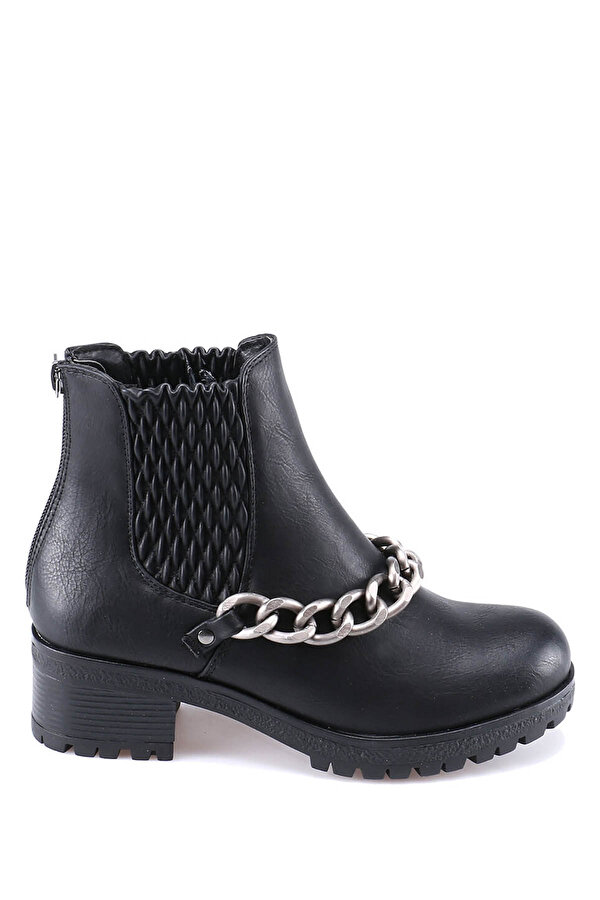 Art Bella C17007 Black Woman Biker Boots