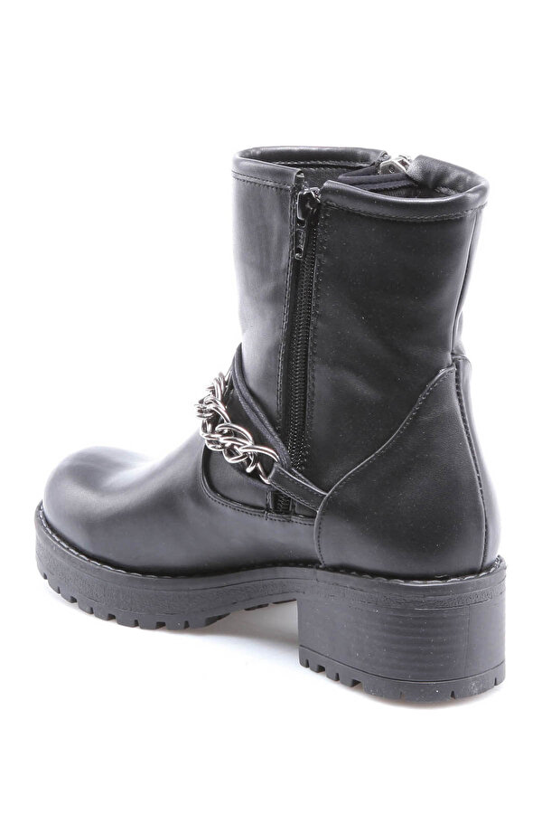 Art Bella Bd25016 Black Woman Biker Boots