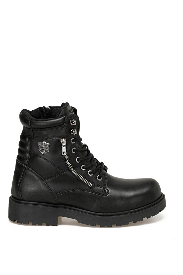 Kinetix Zoe 9Pr Black Man Worker Boots