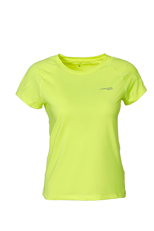 W-18074 CODY KK TSHIRT BA Sarı Kadın Kısa Kol T-Shirt