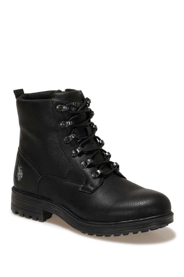 U.s. Polo Assn. Emar Black Man Miltary Boot