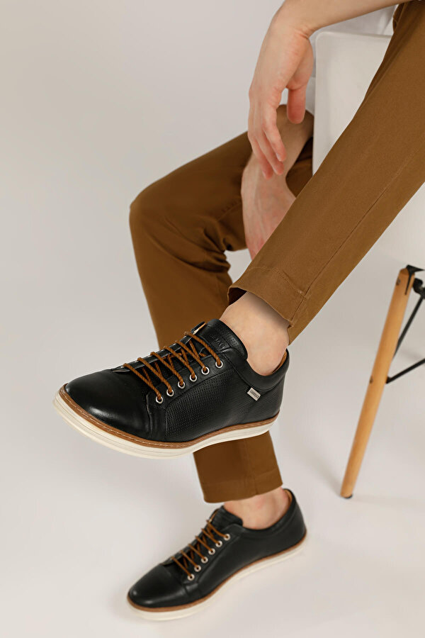 Lumberjack Zegnum 1Fx Black Man Casual Daily Shoes