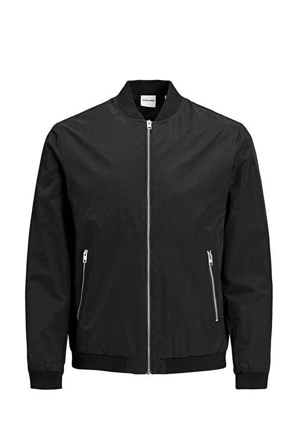 JJERUSH BOMBER NOOS Siyah Erkek Ceket