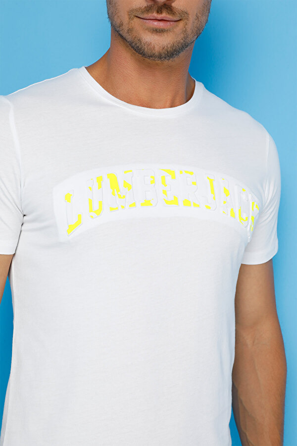 CT588 PELHAM T-SHIRT Beyaz Erkek Kısa Kol T-Shirt