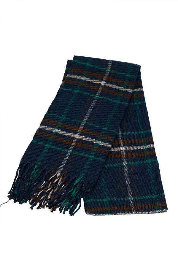 Polaris Laci Ekose Atki-M 1Pr Синий 002 Мужчина Шарф