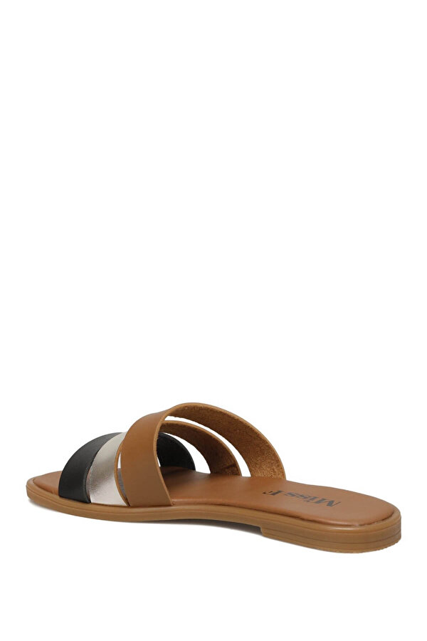 Miss F Ds21047 1Fx Tan Woman Outdoor Slippers