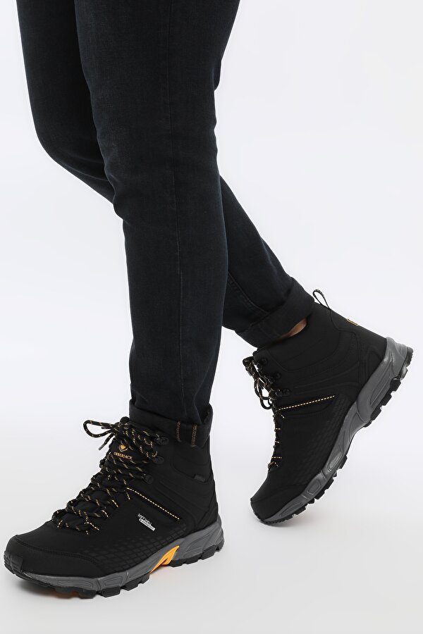 Lumberjack Flake Hi 9Pr Black Man Outdoor Hi