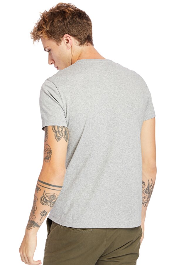 SS DUNSTAN RIVER JERSEY C Gri Erkek Kısa Kol T-Shirt