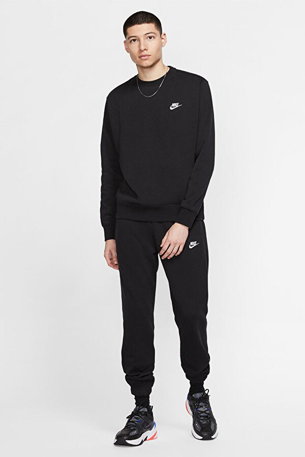 M NSW CLUB CRW BB Siyah Erkek Sweatshirt