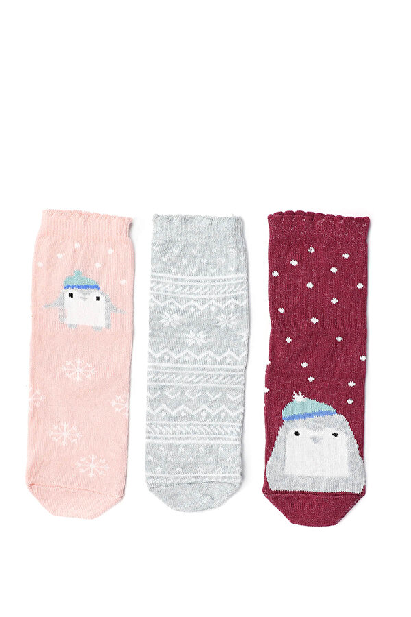 Polaris Snow 3 Lu Skt-G 1Pr Мультиколор Дошкольник, Девоч. Носки 3 Пары