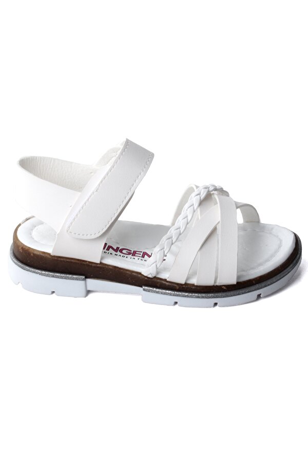 Kız Çocuk Sandalet Şb 2469-78 Beyaz