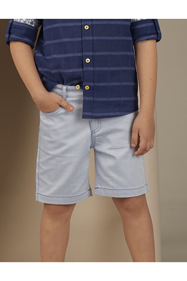 Denim Look Erkek Çocuk Şort