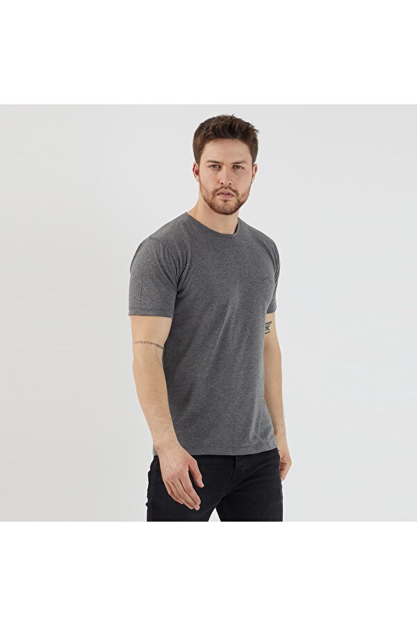 SANDER Erkek T-Shirt Antrasit