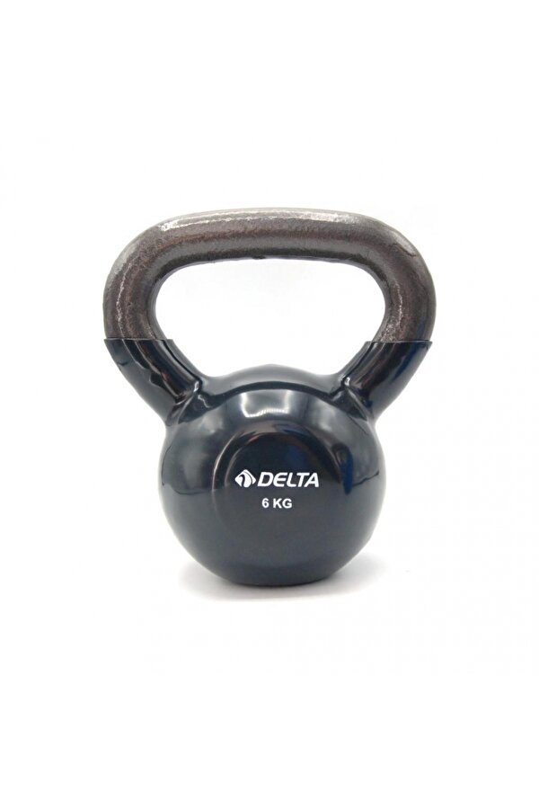 6 Kg. Çaydanlık Tipi Siyah Demir Dambıl - Kettlebell