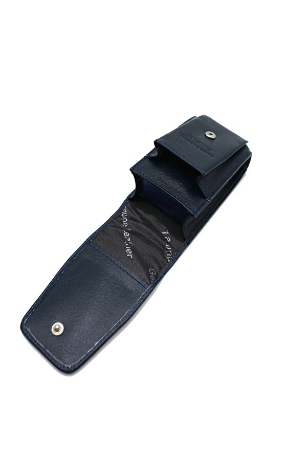 HAKİKİ DERİ SİGARALIK ar-01 LACİVERT