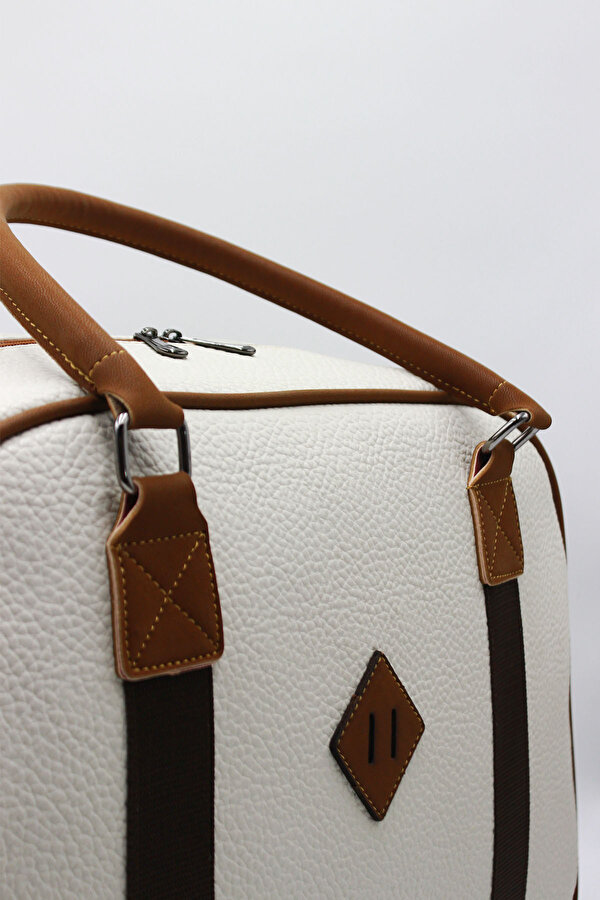 GK25 klasik seyahat valizi spor hastane çantası el ve omuz annebebek çantası kabin boy hostes valiz KREM