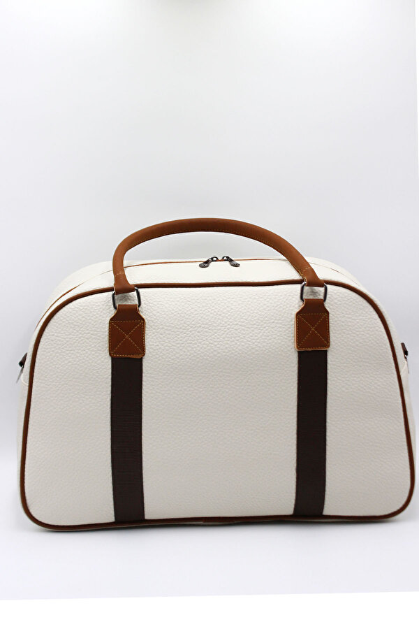 GK25 klasik seyahat valizi spor hastane çantası el ve omuz annebebek çantası kabin boy hostes valiz KREM