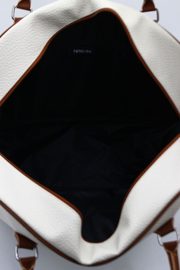 GK25 klasik seyahat valizi spor hastane çantası el ve omuz annebebek çantası kabin boy hostes valiz KREM