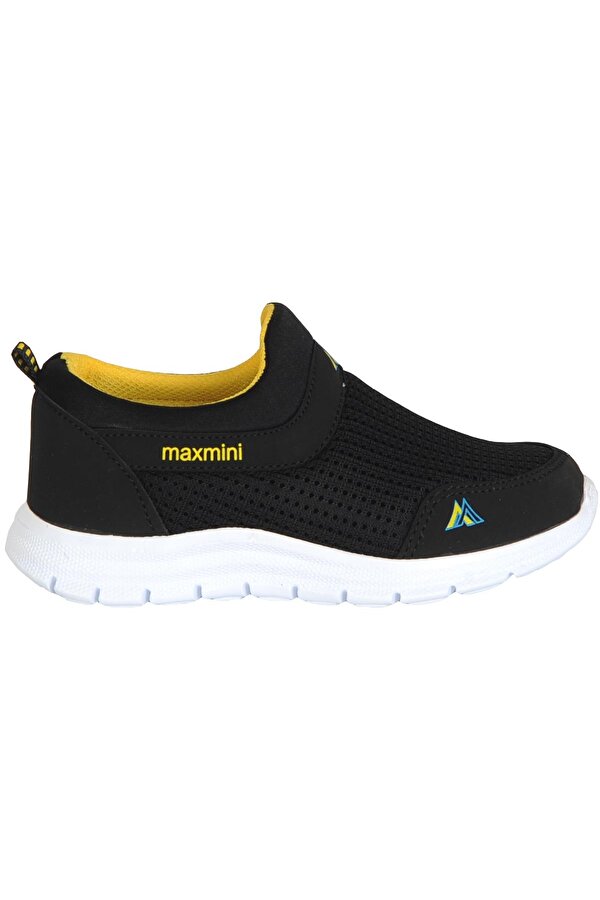 Maxmini Siyah Bağsız Yazlık Erkek Çocuk Spor Ayakkabı