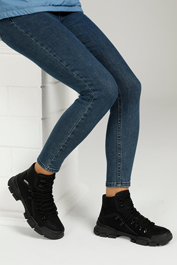 Lumberjack Alya 1Pr Black Woman Sneaker Boots