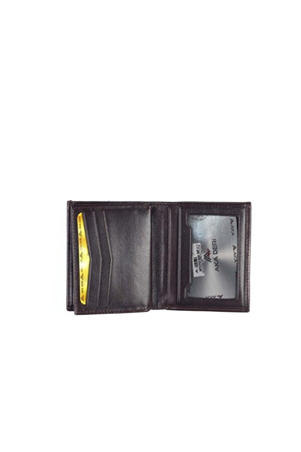 DERİ 513 %100 HAKİKİ DERİ ERKEK CÜZDAN KAHVERENGİ