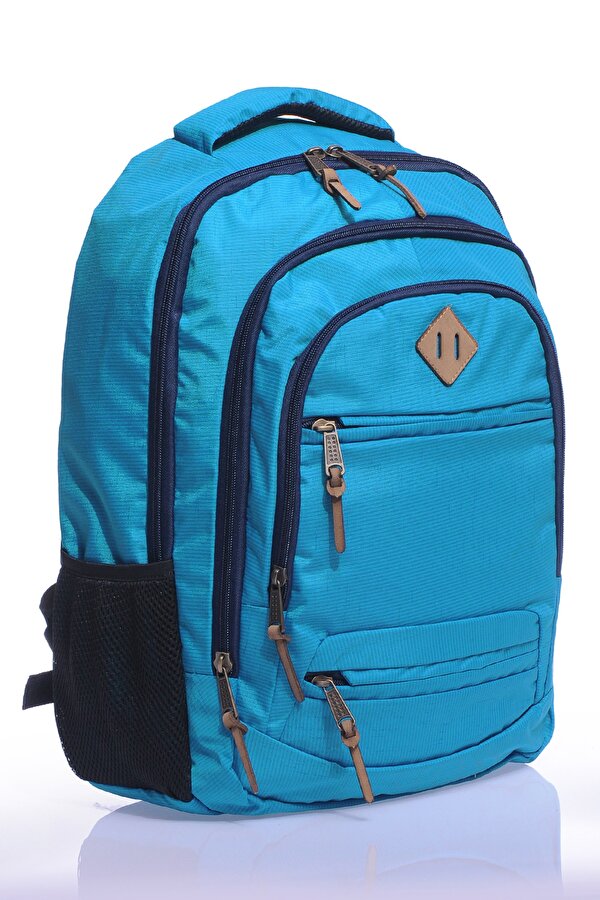 GK19 UNİSEX OKUL SIRT ÇANTASI ÖĞRENCİ GÜNLÜK SEYAHAT TATİL SPOR YÜRÜYÜŞ SEYAHAT GEZİ KAMP GÜNLÜK MAVİ