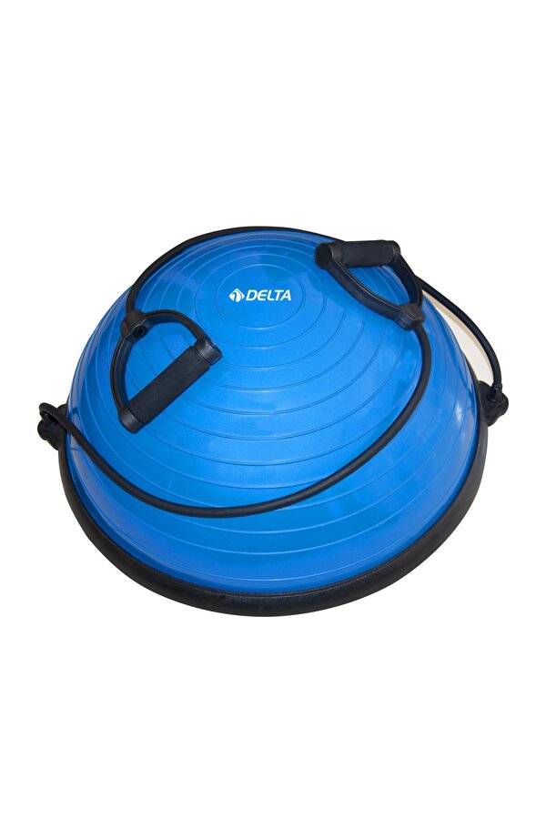 Uluslararası Standart Ebatlarda 62 Cm Çap Bosu Ball Bosu Topu Pilates Denge Aleti (Pompalı)