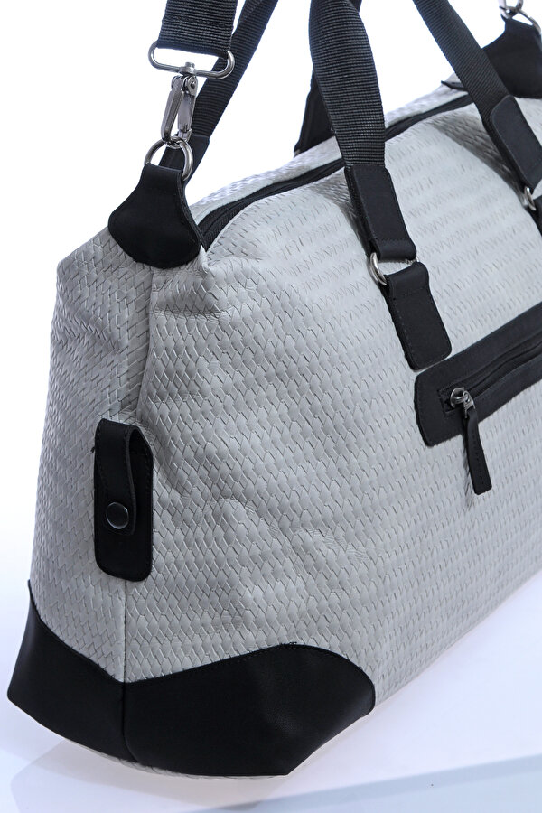 GK47 UNİSEX SEYAHAT\SPOR ÇANTASI VE EL VALİZİ GRİ