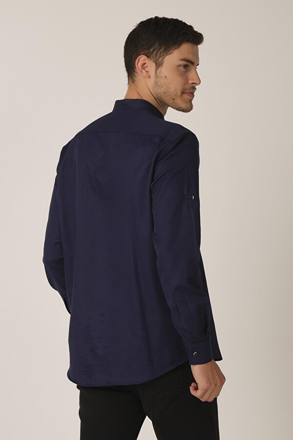 ALEXANDERGARDI KATLANABİLİR KOL REGULAR FİT GÖMLEK (E21-32502)