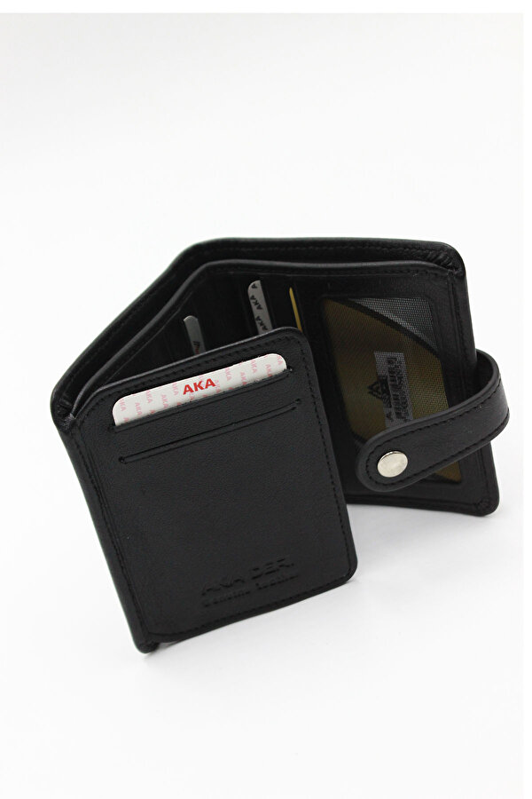 DERİ 560 %100 HAKİKİ DERİ ERKEK CÜZDAN SİYAH