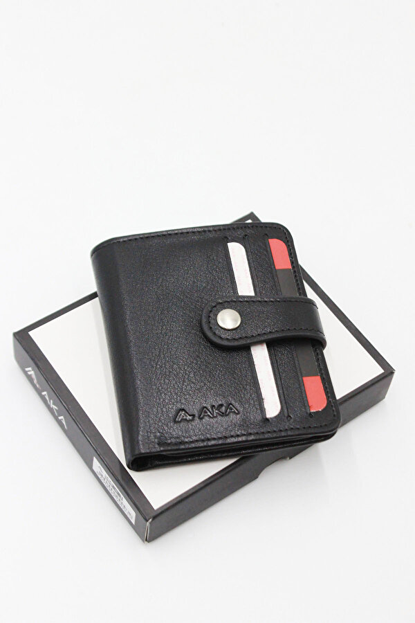 DERİ 560 %100 HAKİKİ DERİ ERKEK CÜZDAN SİYAH