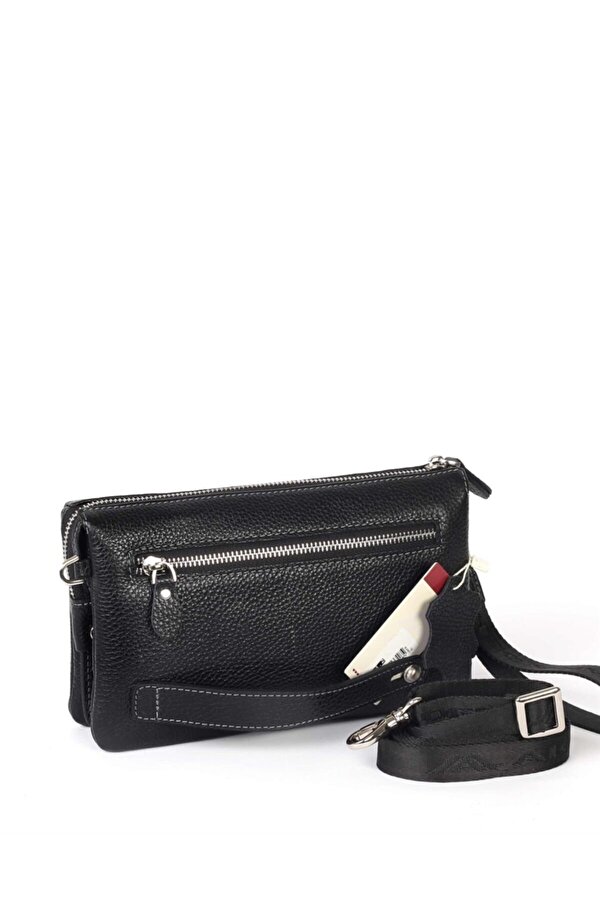 DERİ 364 PORTFÖY ÇANTA EL ÇANTA SİYAH