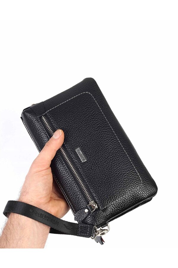 DERİ 364 PORTFÖY ÇANTA EL ÇANTA SİYAH