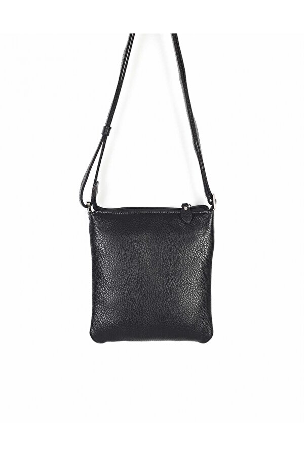 DERİ 317 HAKİKİ DERİ ERKEK OMUZ ASKILI ÇANTA SİYAH