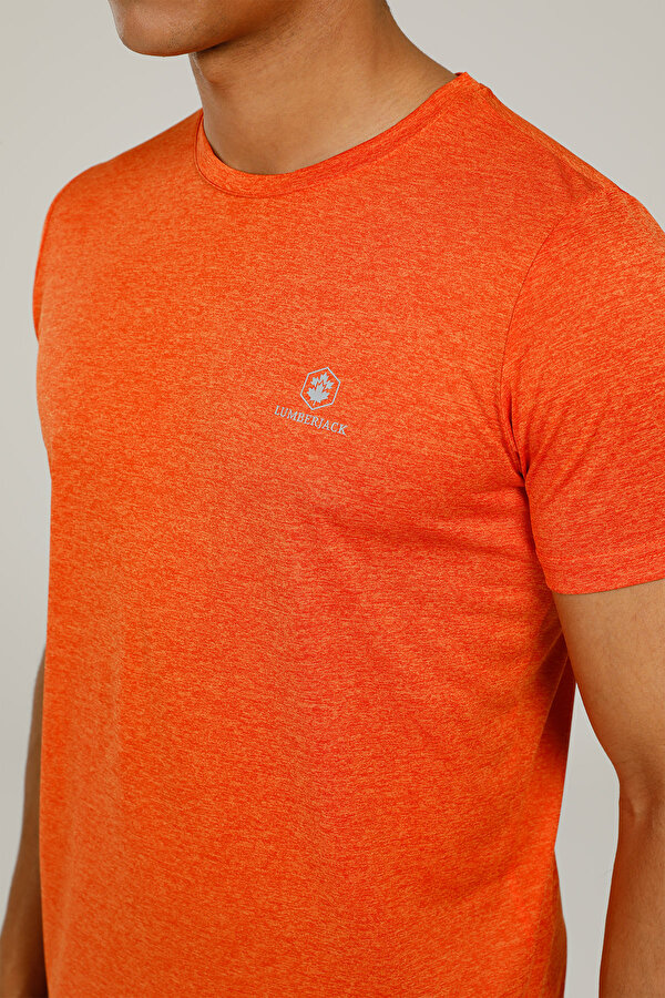 Lumberjack Ct1328 Basic Kat. Pes C N Оранжевый 010 Мужчина Футболка