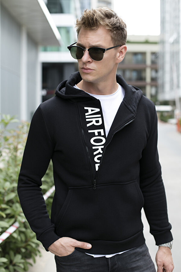 Erkek Sweat 575707 SİYAH-SİYAH