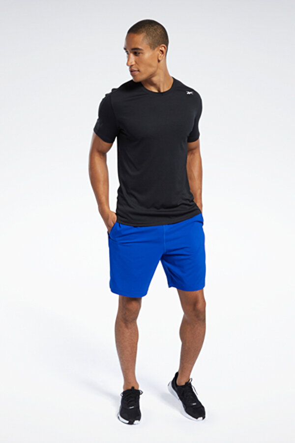 Reebok Wor Comm Ss Tech Tee Черный Мужчина Футболка