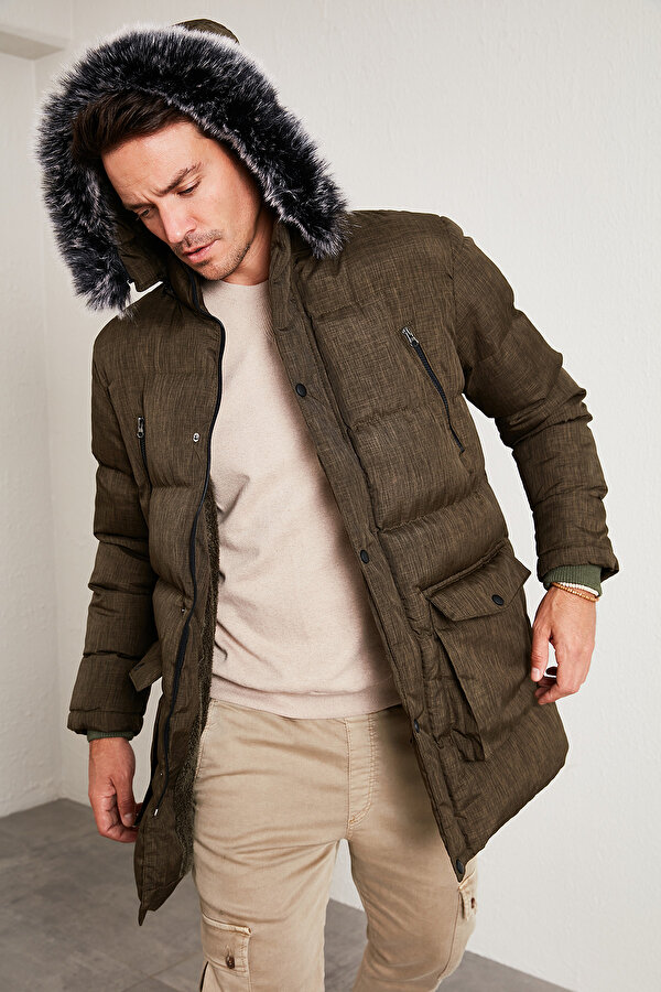 Erkek Mont 5760001 HAKİ
