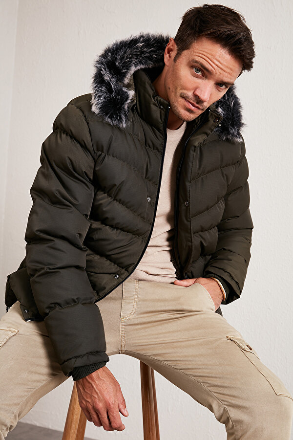 Erkek Mont 5761080 B HAKİ