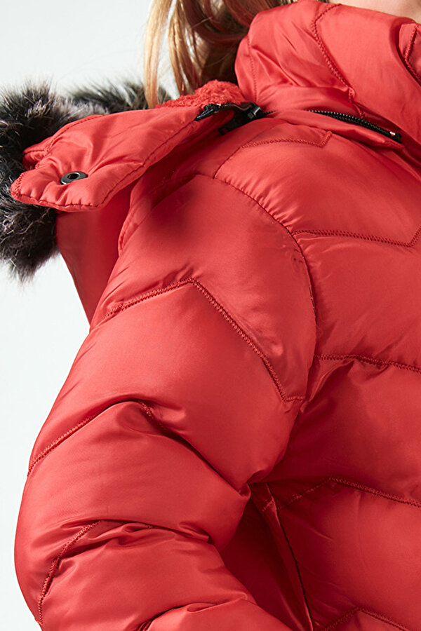 Kız Çocuk Mont 5766041 KIRMIZI