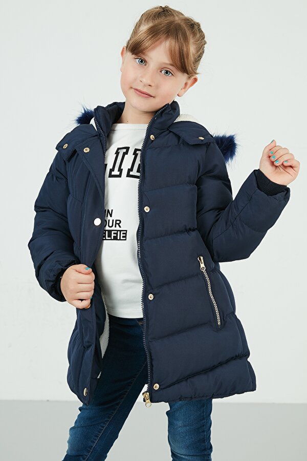 Kız Çocuk Mont 6035018 LACİVERT