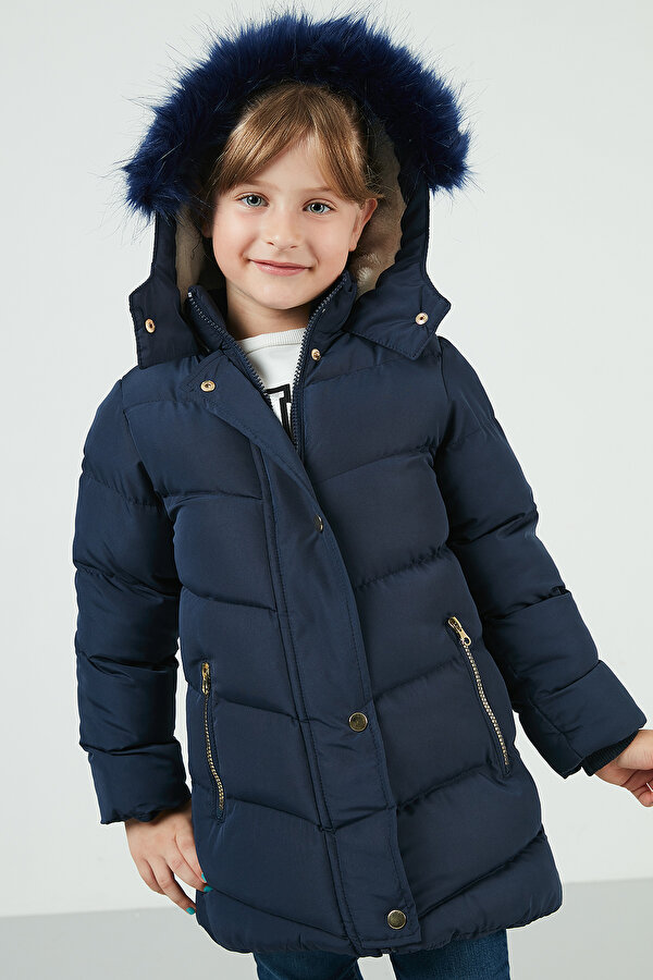 Kız Çocuk Mont 6035018 LACİVERT