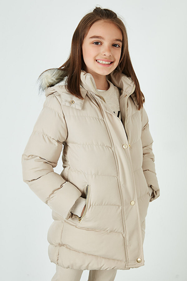 Kız Çocuk Mont 6035018 TAŞ