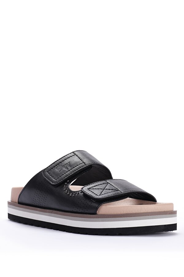 Nine West Darya 2Fx Black Woman Slipper Thick Sole