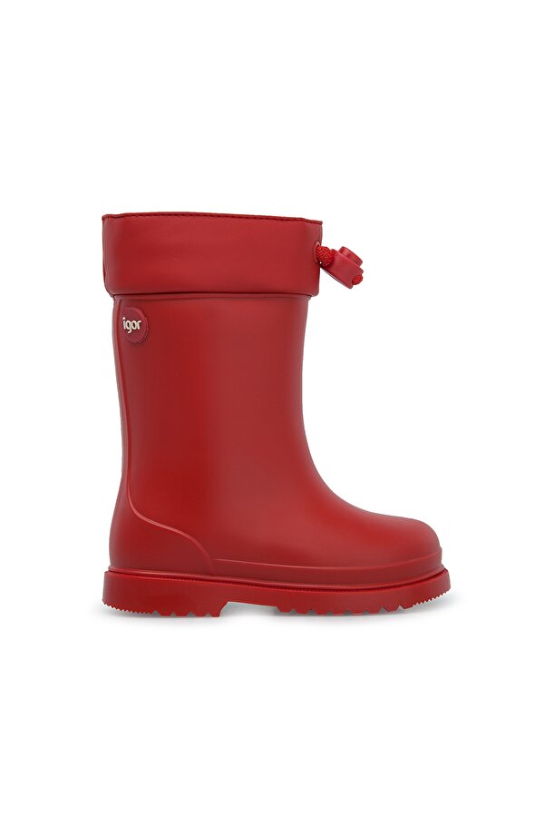 Unisex Çocuk Yağmur Çizmesi W10100 KIRMIZI