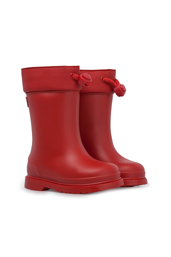 Unisex Çocuk Yağmur Çizmesi W10100 KIRMIZI