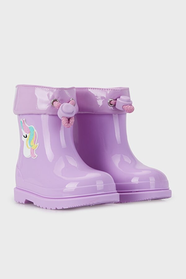 Kız Çocuk Yağmur Çizmesi W10253 LİLA