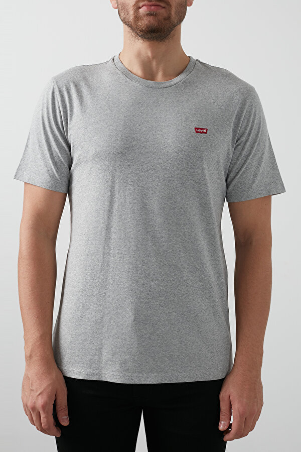 Erkek T Shirt 17164-0032 GRİ